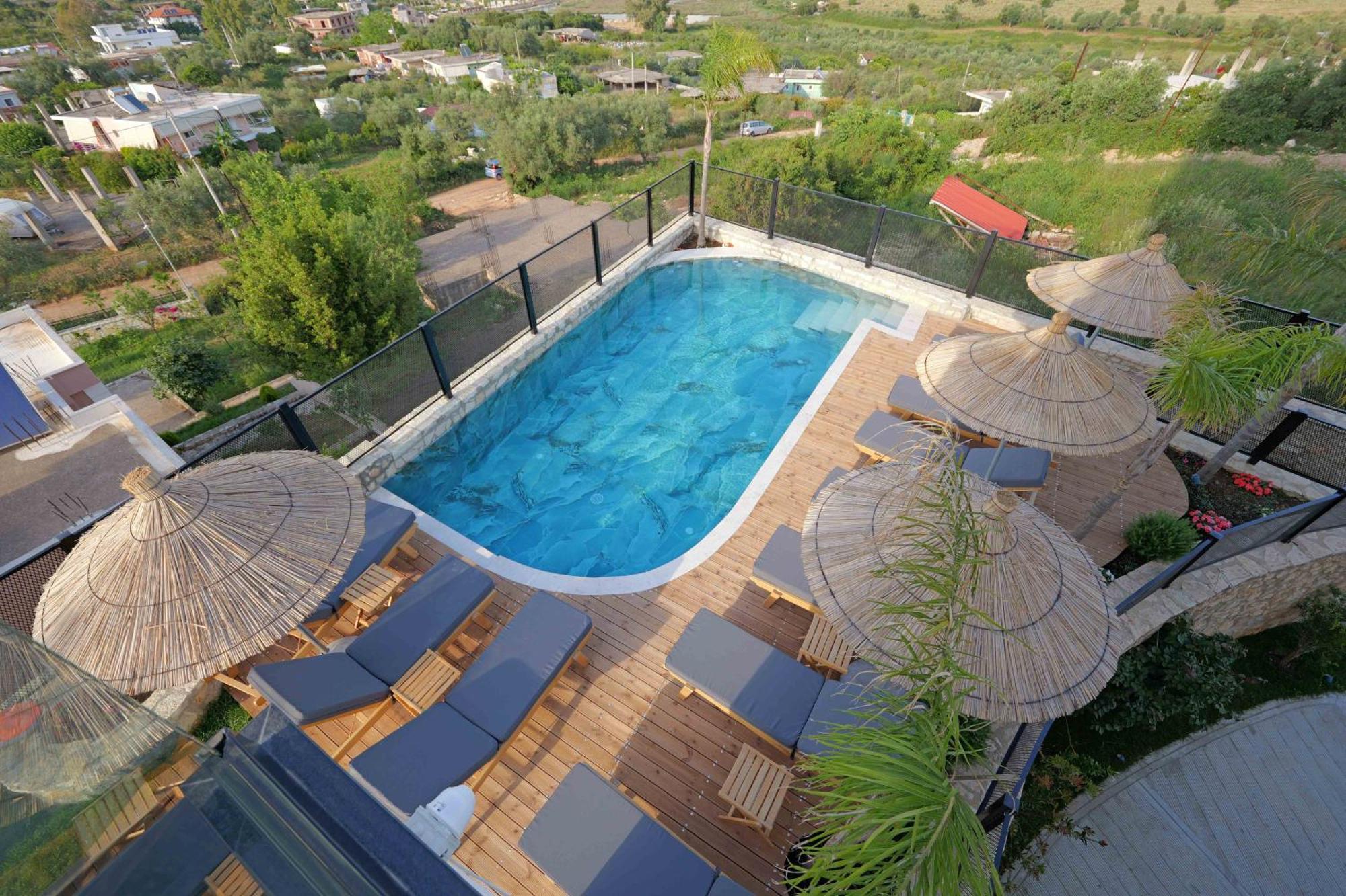 Ori Mare Hotel Ksamil Bagian luar foto